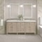 James Martin Vanities 72'' Double Vanity, Whitewashed Oak w/ 3 CM White Zeus Quartz Top 424-V72-WWO-3WZ - alternate 2